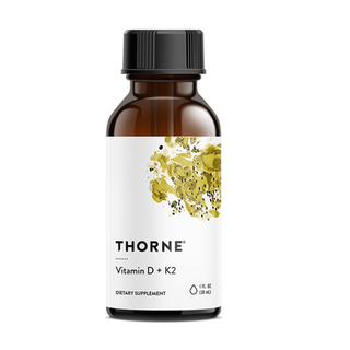 Vitamin D + K2 Liquid (30 Milliliters) [Thorne]
