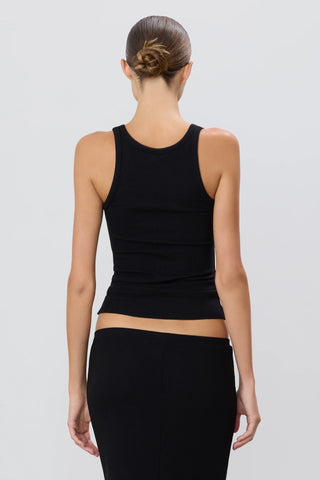 High Neck Fitted Tank
