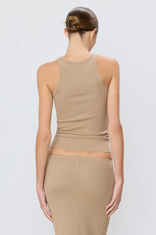 High Neck Fitted Tank
