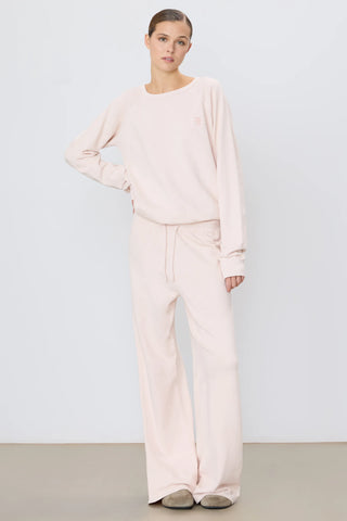 Drawstring Wide Leg Sweatpant
