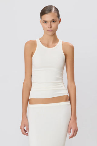 High Neck Fitted Tank
