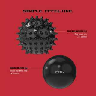 FitRx   Hot and Cold Massage Ball Kit
