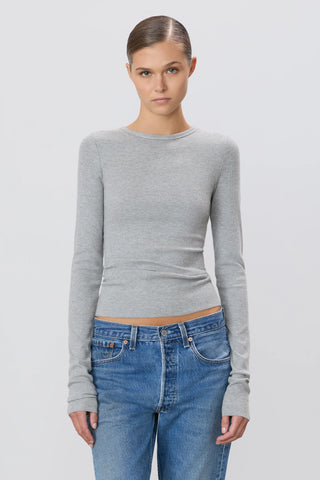 Long Sleeve Fitted Top
